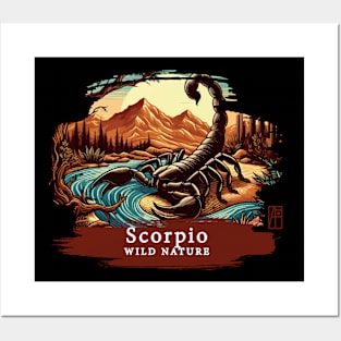 Scorpio - WILD NATURE - SCORPIO -1 Posters and Art